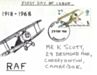 1968 British Anniversaries, Hand Illustrated RAF FDC, 1s RAF Stamp only, Cambridge FDI