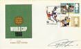1966 World Cup FDC, Wembley FDI. Signed by Geoff Hurst