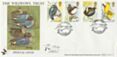 1980 British Birds, Benham BOCS 17 Slimbridge Gloucester Official FDC, Wildfowl Trust Slimbridge Gloucester H/S